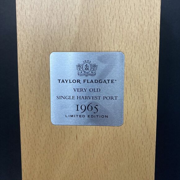 Taylor Fladgate- Very Old Single Harvest Port- 1965 - Limited Edition- Wood Box - Picture 5 of 14